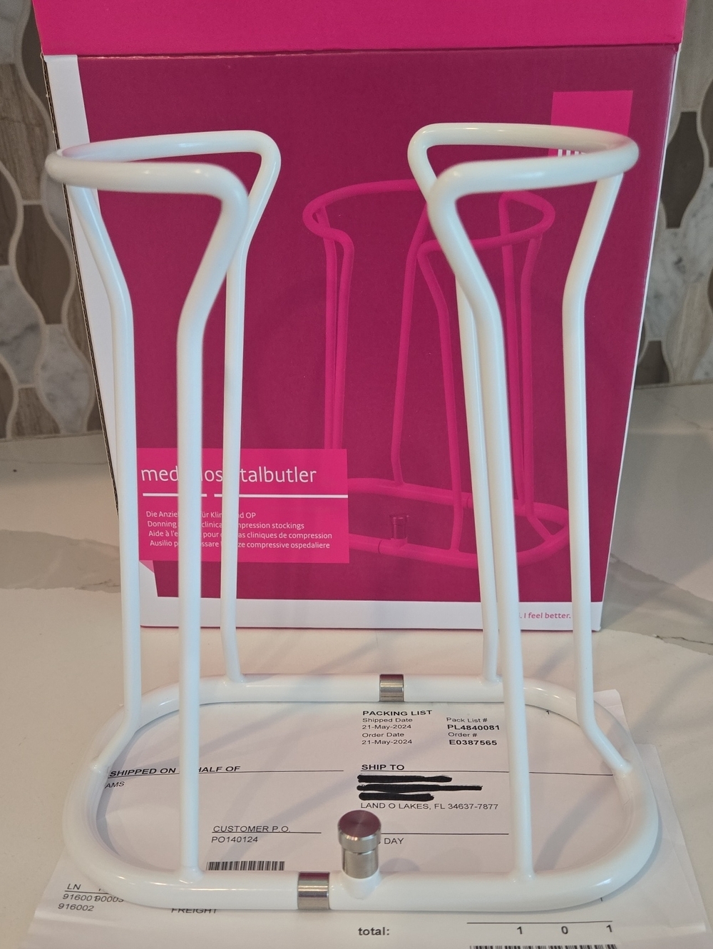 medi Hospitalbutler Donning Aid for Clinical Compression Stockings - Size Medium